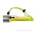 Subo de agua SCUBA Professional de buceo LED Linterna Torca